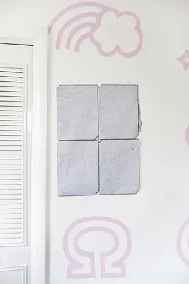 Painted Nursery Wallpaper DIY