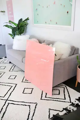 Easy Oversized Acrylic Calendar