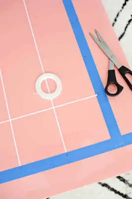 Easy Oversized Acrylic Calendar