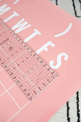 Easy Oversized Acrylic Calendar