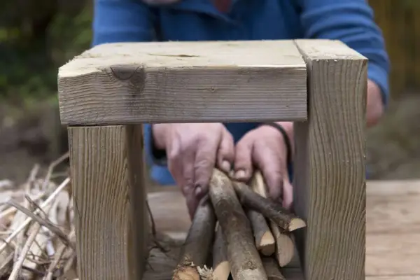 Adding twigs to the box