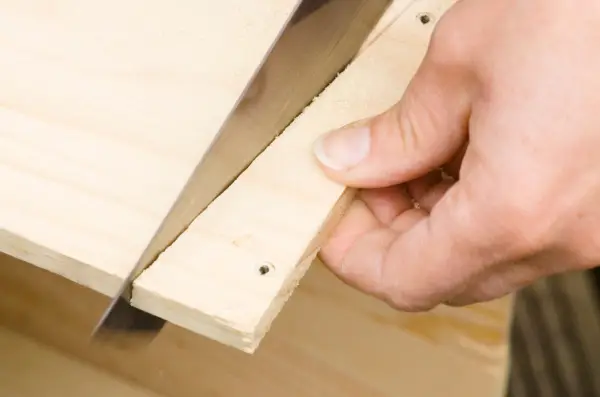 Making a sloping roof