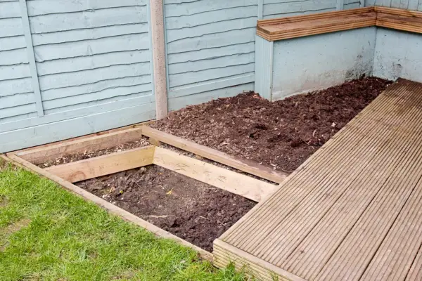 How to build a garden pond - pre-dug pond hole