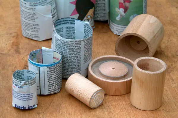 Paper pots and moulds