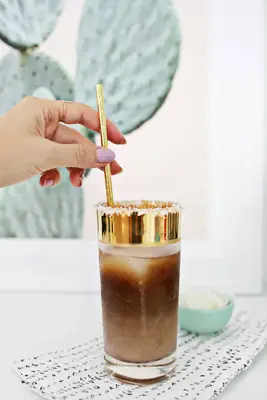 German Chocolate Cake Iced Coffee
