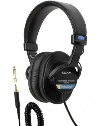 소니 MDR-7506 전문가 용 대형 다이어프램 헤드폰