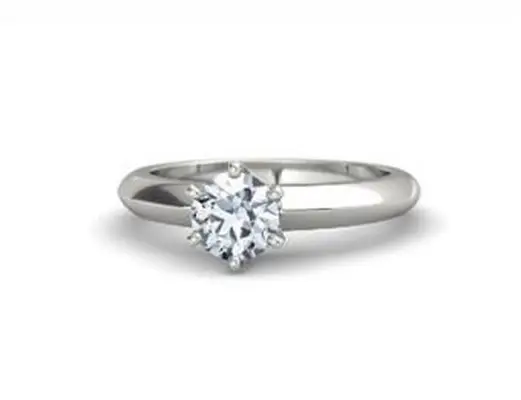 Zaoblený prsteň Lisa od spoločnosti Gemvara