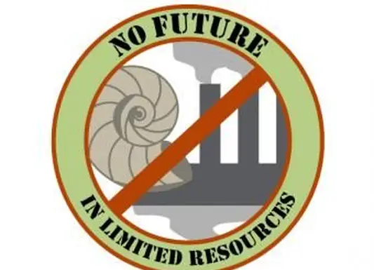 Slogan ambientale 1 Nessun futuro per risorse limitate