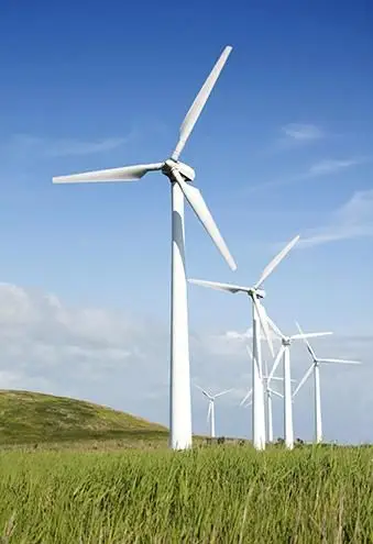 Moderne Windkraftanlagen