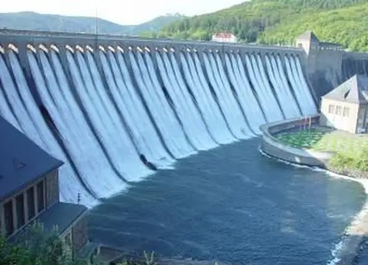 Barrage en Allemagne