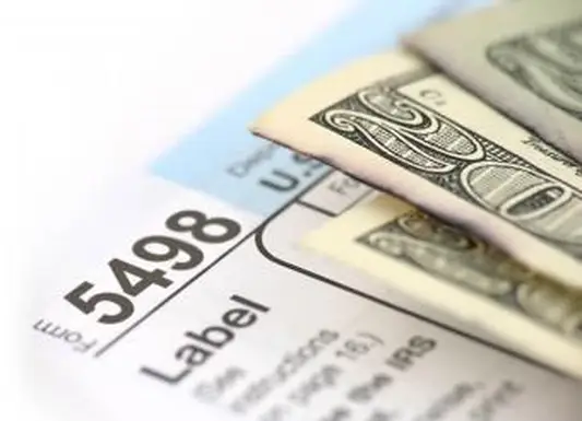 Conto pensionistico individuale IRS modulo 5498