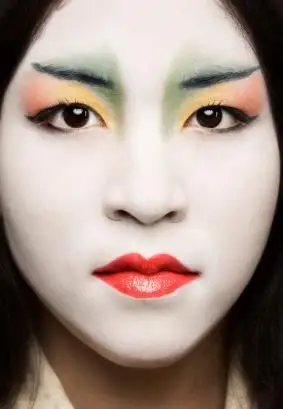 伝統的な日本のメイク