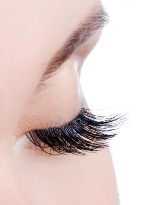 인조 속눈썹을 붙이는 무 접착 방법