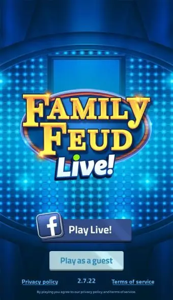 FamilyFeudモバイルアプリのAndroidスクリーンショット