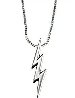 스털링 실버 번개 볼트 펜던트