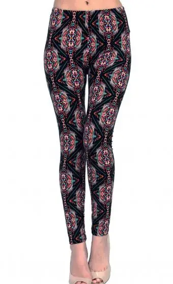 ViV Collection Gebürstete Leggings mit Print Shockify Regular