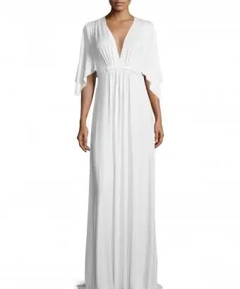 Abito caftano lungo in jersey Rachel Pally