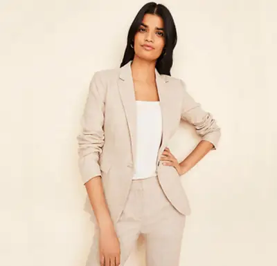 ワンボタンブレザー