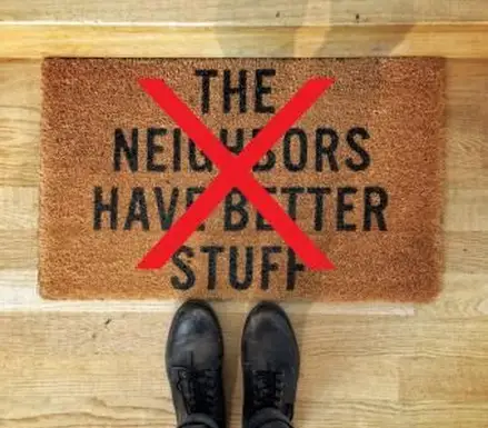 かわいらしいと言うドアマットはお勧めしません