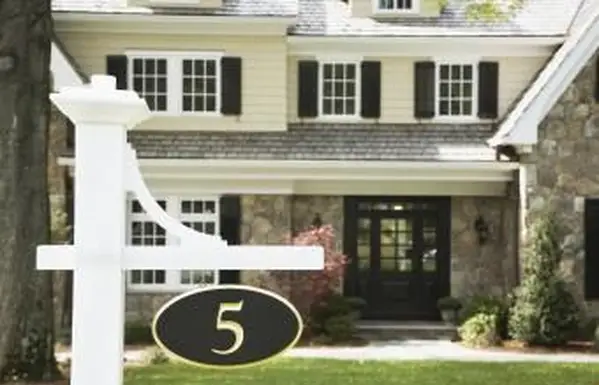 Číslo domu uzavreté v kruhu