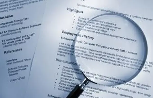 私の個人的な雇用履歴を見つける