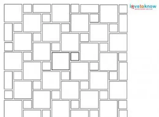 vzor dlaždíc hopscotch