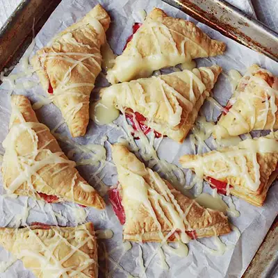 Hjemmelavet brødrister Strudel