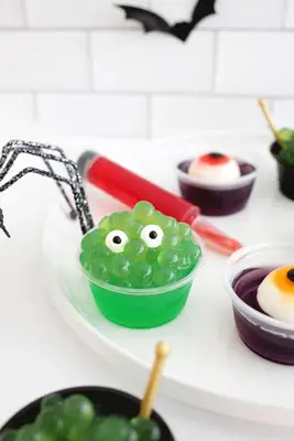 easy monster jello shots for Halloween