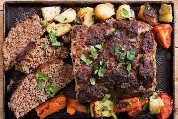 Einfacher Hackbraten