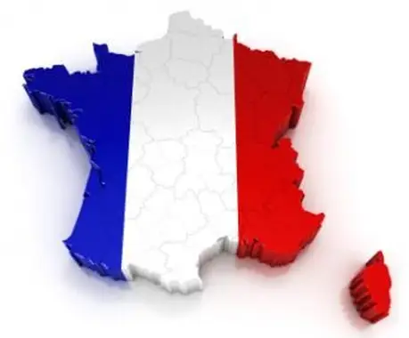 Qual é a aparência da bandeira francesa