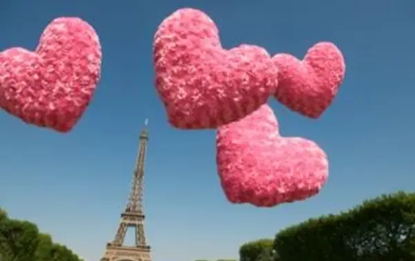 Wieża Eiffla Miłość