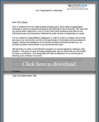 List roczny funduszu