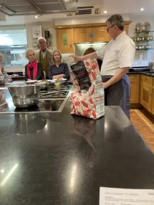 Le Manoir cookery demonstration