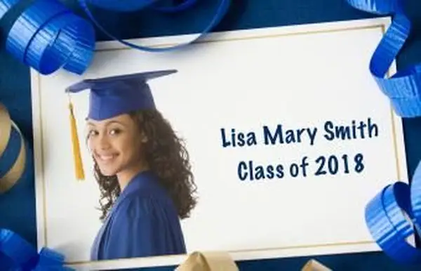 Anúncios de graduação para impressão grátis