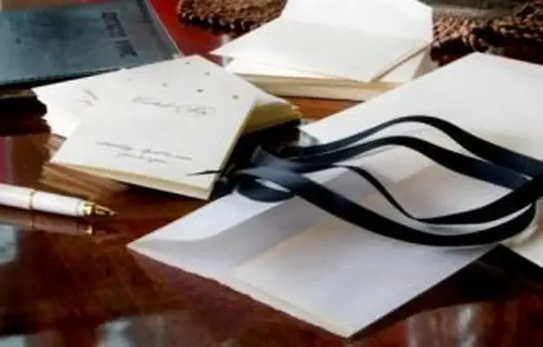 卒業式の招待状