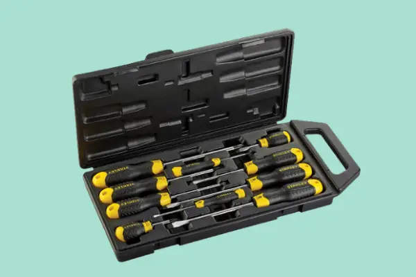 Stanley 10 piece multi-colour cushion grip set 10pcs