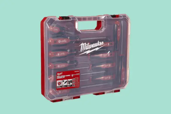 Milwaukee set of 12 tri-lobe screwdrivers