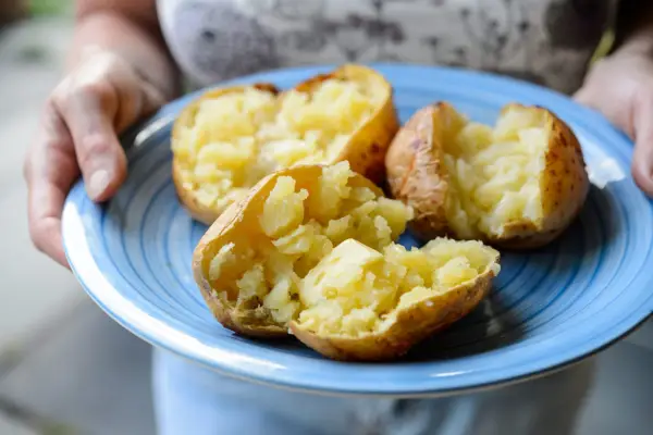 How to grow potatoes - baked potato