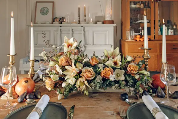 איך להכין קישוט שולחן לחג המולד