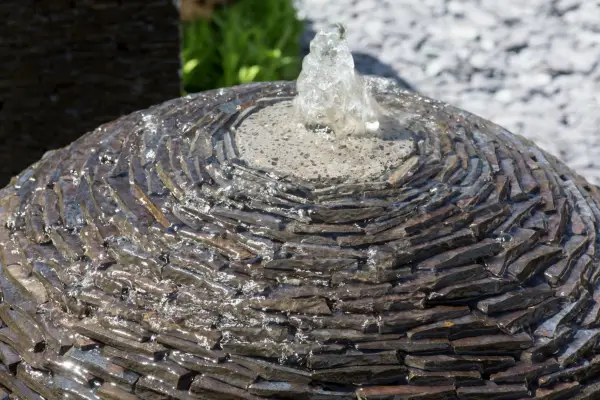 Slate ball fountain water fountain