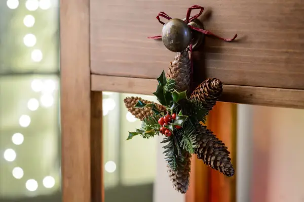 Come fare una stella del cono di pino