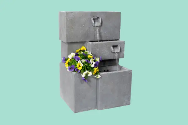 Higgledy Troughs Water Feature & Planter - Verdantvows