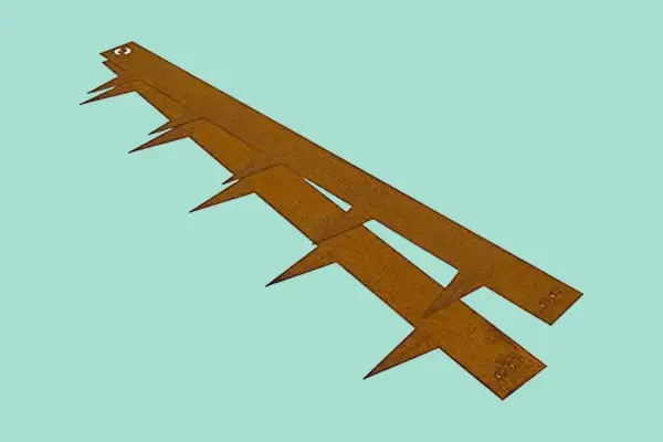 Multi-edge Metal Border Edging - Verdantvows