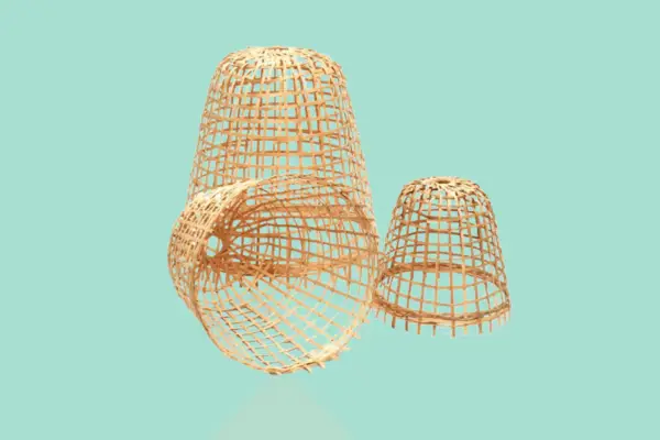 Bamboo Cloche - Verdantvows