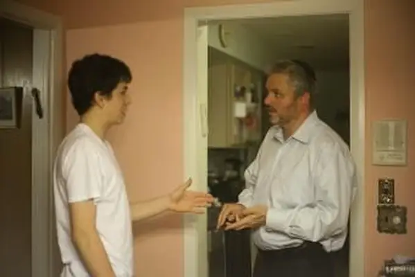 父と十代の息子が主張