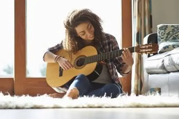 Drukowany wykres akordów gitarowych