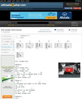 Ultimate Guitar 스크린 샷