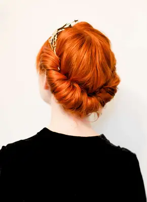 Pětiminutové updo večírku