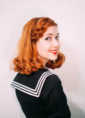 Bangs trenzado holandés