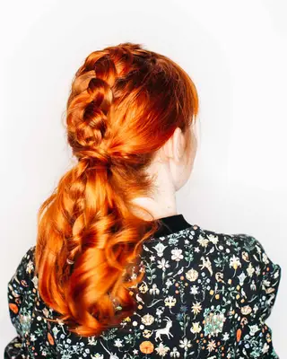Top Braided Ponytail